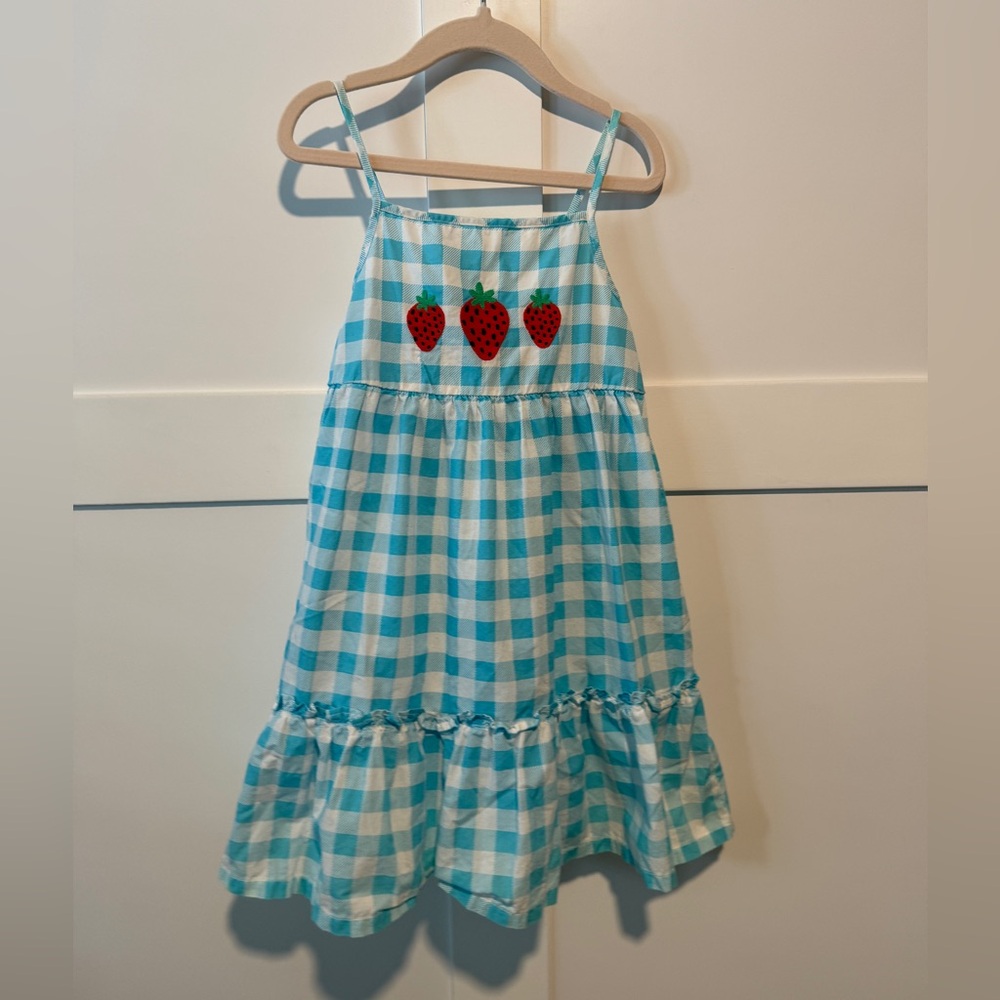 LIKE NEW Harper Canyon Spaghetti Strap Checkered Dress (Sz 5)